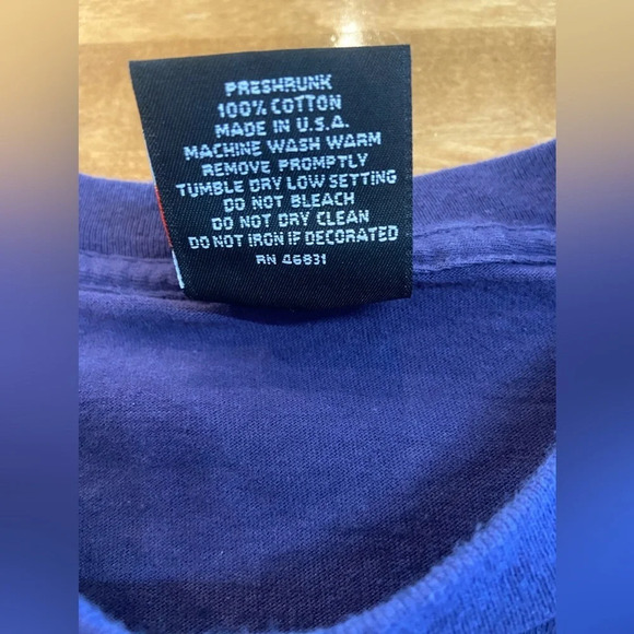 SIGNAL SPORT Vintage Navy Blue Men’s Shirt “Windy City Chicago” Graphic XL - Picture 6 of 10